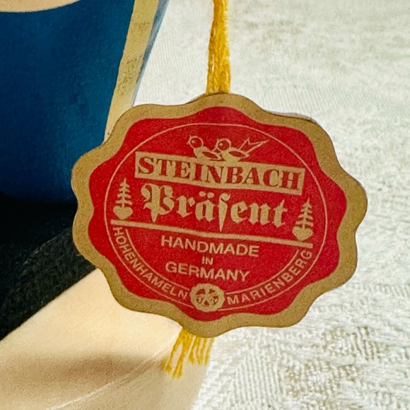 German Christmas Chubby Nutcracker - Drummer Steinbach Germany New 1350$ - Picture 7 of 8